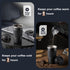 Portable Pour Over Coffee Travel Mug with Reusable Filter, 13oz Stainless Steel Vacuum Thermal Cup, Drip Coffee Tea Cup Maker Set for Camping Trip...