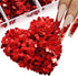 6 Grids Heart Nail Sequins 3D Holographic Nail Glitter Flakes Acrylic Nail Art Supplies Red Love Hearts Shaped Nail Glitter Sequins Valentine's Da...