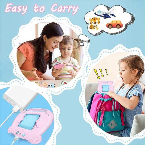 Talking Flash Cards,Kids Toddler Flash Cards 224 Sight Words,Montessori Toys,Speech Therapy Toys,Autism Sensory Toys,Learning Educational Toys Gif...