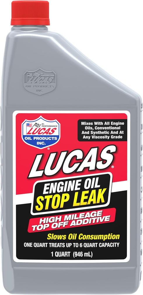 Lucas Oil Engine Oil Stop Leak Top Off Additive/12x1/Quart...