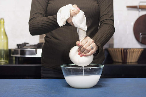 Organic Cheesecloth for Straining - 100% Natural Unbleached Fine Cheesecloth - Perfect for Making Cheese, Queso, Paneer, Idly - Food Grade Muslin,...
