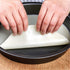 IME Pizza Pan Nonstick Pizzas Tray Sheet Carbon Steel Pie Pan Baking Pans Deep Dish for Home Kitchen Bakeware Bread Cake Handmade 10 Inch...