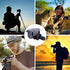 BOMKEE Camera Inserts Protective Bag Padded Insert Camer Cube Water Resistant DSLR SLR Case Foldable Liner for Sony,Canon,Nikon,Olympus Camera Len...