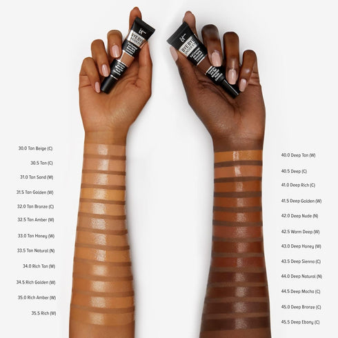 IT Cosmetics Bye Bye Under Eye Full Coverage Concealer - for Dark Circles, Fine Lines, Redness & Discoloration - Waterproof - Anti-Aging - Natural...
