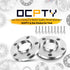 OCPTY 5x120 to 5x120 Wheel Spacers 15mm for 328i 5 Lug Hub Centric Wheel Spacers 72.56mm Compatible With M-Coupe/Roadster with Lug Bolts(12x1.5) f...