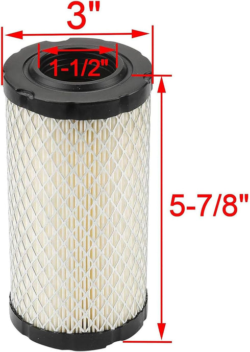 Compatible with 793569 793685 Air Filter for Briggs and Stratton Intek 33R877 31Q777 331777 Craftsman LT2000 YT3000 John GY21055 MIU11511 LA125 LA...