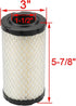 Compatible with 793569 793685 Air Filter for Briggs and Stratton Intek 33R877 31Q777 331777 Craftsman LT2000 YT3000 John GY21055 MIU11511 LA125 LA...