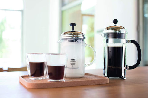 Bodum Chambord Classic Sugar and Creamer Set, 2pcs, Glass, Copper...
