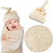 Burrito Swaddle Blanket, Tortilla Blanket Baby with Hat. Newborn Warm Wrap Bed Taco Blanket Headband Set - Unisex Super Soft Baby/Kids Gifts (36In...