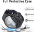 [6+6 Pack for Samsung Galaxy Watch 7 Screen Protector Case 44mm,HD Anti-Fog Tempered Glass Film & Waterproof Hard PC Bumper Cover for Galaxy Watch...