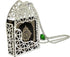 Islam Car Rear Mirror Mini Hangers - Islamic Ornament Al-Quran Ramadan Eid Muslim Car Décor Hanging Charm Decor Interior Accessories (Silver - Bla...