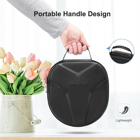 MOSISO Hard Travel Case Compatible with Sony WH1000XM5/WHCH710N/WH1000XM4/WHXB900N/WHXB910N, Compatible with Bose 700/QC35 II Wireless Noise Cance...