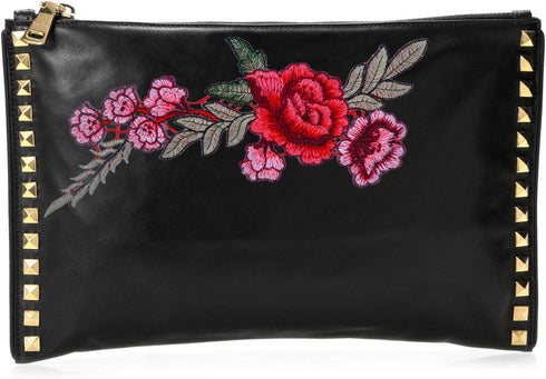 BronaGrand 10 Pieces 5 Pairs Embroidered Patches Rose Flower Sew on Patch Applique for DIY Clothing, Jeans,Sewing...