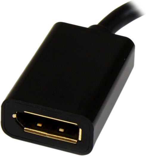 StarTech.com Mini DisplayPort to DisplayPort Adapter - 4K x 2K UHD Video - Mini DP to DP Converter - Mini DisplayPort to DisplayPort 1.2 Adapter -...