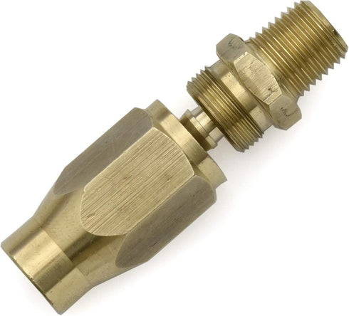 BLUBIRD Fast Fix - 1/4" Air Hose Assembly Repair Fitting - w/ 1/4" MNPT Fixed - FFFX14...
