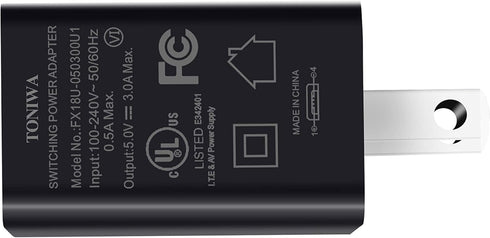 Toniwa Micro-USB 15W Fast Charger for Samsung Galaxy Tab E, S2/ S; Tab A 10.1"(2016)/ 8.0"/ 7.0"/9.7"; Tab 4/3, Tab A Kid Edition(2019); SM-T280/3...