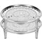 Steamer Rack for Cooking,18/8 Stainless Steel Steaming Rack,8.5 Inch Steam Tray with Removable Legs for Steamer Cookware Baking Instant Pressure C...
