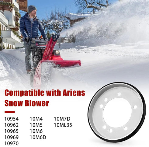 04743700 Friction Wheel Snow Blower Drive Disc Compatible with Ariens Snow Blower 00170800, 00300300, 1720859, AM122115, 741316- also for Snapper ...