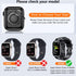 Hensinple Waterproof Case For Apple Watch Band 45mm Series 8/7 with Case, IP68 Waterproof Case built-in Screen Protector 360 Full Protective Shock...