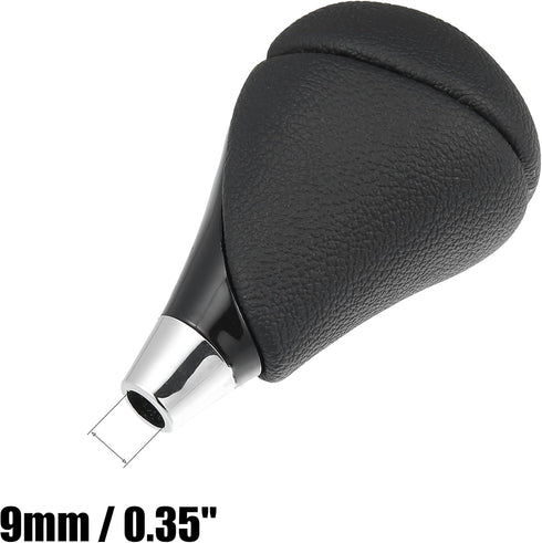 X AUTOHAUX Car Auto Automatic Gear Stick Shift Knob for Lexus ES350 2007-2015 GS450h 2007-2011 for Lexus RX450h Faux Leather Black...