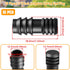1/2" Drip Irrigation End Plug?13mm ID Barbed End Cap Irrigation Fittings for 1/2 Inch Irrigation Tubing (0.520"ID-0.640" OD) Drip Line Goof Plug C...