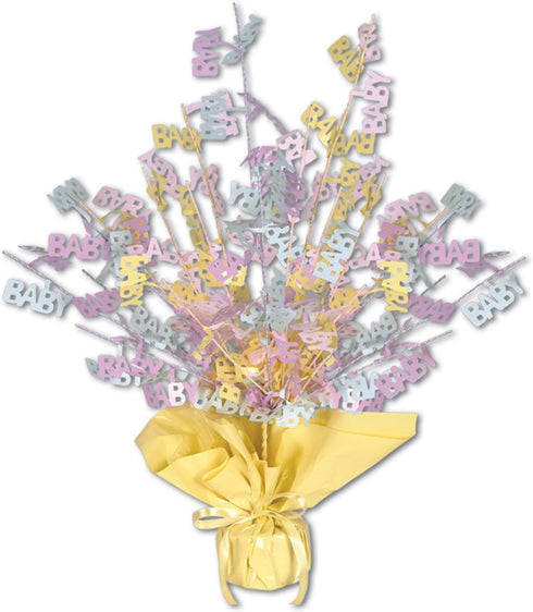 Baby Shower Gleam 'N Burst Centerpiece Party Accessory (1 count) (1/Pkg)...