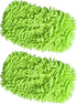 2 Packs Heavy Duty Dry Mop Head Replacement Pads for Swiffer Sweeper Mops Reusable Wet Pads Refills for Cleaning and Scrubbing...