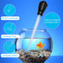 WEAVERBIRD Manual Fish Tank Water Changer Aquarium Dropper, 30ml Aquarium Clean Pipette Dropper, Fish Tank Cleaning Waste Remover, Aquarium Gravel...
