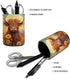 Upetstory Highland Cow Pencil Holder for Desk Office Classroom Pen Cup Storage Pouch Makeup Brush Holder Workspace Organization Holiday Gifts...