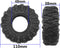 ShareGoo1.9 inch RC 1.9 Crawler Tires Rubber Mud Tires OD 110mm Tyre Compatible with Axial SCX10 90046 Redcat Gen8 RC4WD D90 TF2 MST 1/10 RC Crawl...