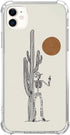 Skull Cowboy Phone Case Compatible with iPhone 11, West Wild Sunset Cactus Cover for Men Girls Women Boys, Shockproof Protective TPU Case for iPho...