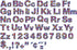 Hygloss Products Bulletin Board Letters and Numbers – Punch Out Flower Pot Design Combo – 3 Inch, 350 Pieces...