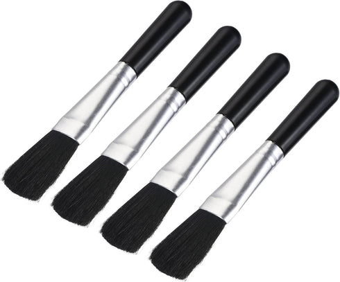 MECCANIXITY Computer Cleaning Brush Tools Soft Bristle with 4.7 Inch Plastic Handle for Keyboard, Camera Lens, Electronics, Home, Office, 4 Pack...