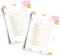 Paper Clever Party Pink and Gold Baby Shower Games for Girls - Word Scramble Cards - Fun Baby Shower Activities - Princess Theme with Twinkle Litt...