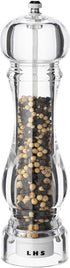 LHS Pepper Mill Grinder Salt Grinder Peppercorn Grinders with Adjustable Coarseness-Clear...