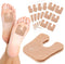 Boao 30 Pcs U Shaped Felt Callus Pads Metatarsal Pads Forefoot Foot Pads Pain Relief Foot Cushion Keep Calluses from Rubbing on Shoes Adhesive Pad...