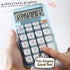 Mechanical Switch Calculator,12 Digits,Large LCD Display,Purple Calculator Big Buttons,Cute Calculator,Calculators Desktop Calculator,Aesthetic Ca...