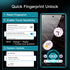 JETech Screen Protector for Google Pixel 7a 6.1-Inch, Fingerprint Compatible, Tempered Glass Film, HD Clear, 3-Pack......