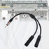 1 PC Car Antenna Cable, Radio 1 Male to 2 Female Y Adapter, FM AM Stereo Antenna Extension Cable Converter, Universal for Most Car Audio Head Unit...
