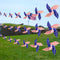 4th of July Patriotic Decorations, 40 Pcs Pinwheels with 2x33-Ft Ropes Memorial Day Fourth of July Independence Red Blue and White Star Stripe Str...