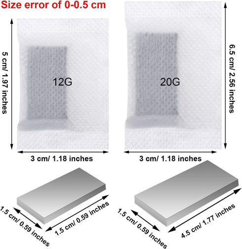 Patelai 20 Pieces Covered Drapery Weights Window Curtain Bottom Pendant Iron Weights for Hem Bottom Heavy Sew in Drapery for Home Office Hotel Cur...