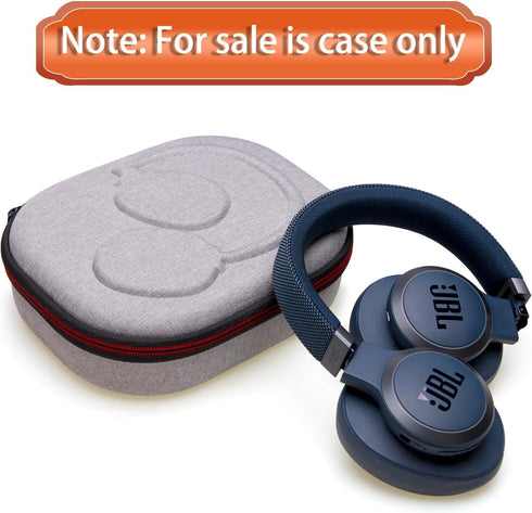 LTGEM EVA Hard Case for JBL Live 770NC/660NC/650BT/460NC/670NC/400BT/500BT and JBL Tune 770NC/710BT/720BT/760NC/700BT/750BT/510BT/660NC/520BT/500/...
