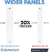 Mammoth DuraClear 4x6 Acrylic Picture Frame - Frameless & Thick Design - Ideal for Photos, Photo Cubes & Glass Picture Displays...