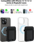 For Magsafe Wallet, Strong Magnetic Wallet for iPhone 15/14/13/12 Series, Magnetic Card Holder Wallet for iPhone Wallet Magsafe with 2 Card Slots,...