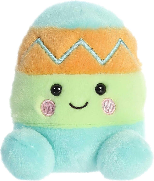 Aurora® Adorable Palm Pals™ Ziggy Egg™ Stuffed Animal - Pocket-Sized Play - Collectable Fun - Blue 5 Inches...