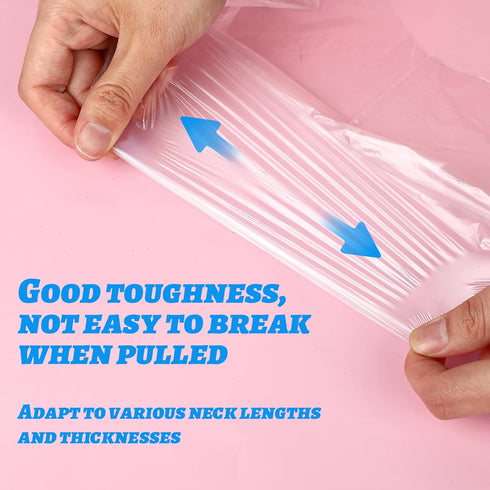 200 Sheet Disposable Neck Wrinkle Mask for Lock in Moisture Plastic Neck Mask Paper Sheets Wrapped Cling Mask Cover Film Patches Neck Tightening M...