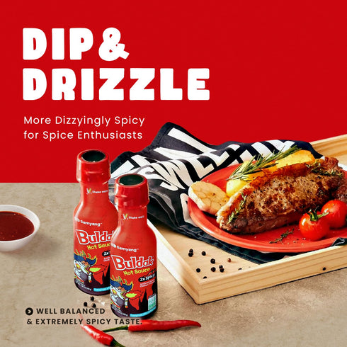 Samyang 2XBuldak Korean Spicy Hot Chicken Flavor Sauce 7oz (Pack of 1)...