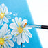 Transon 7pcs Artist Filbert Paintbrush Set for Acrylic Watercolor Gouache Oil and Body Painting...