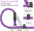 Slip Lead 6 FT for Small and Medium Dogs,Puppy Dog Training Leash Heavy Duty,No Pull Reflective Nylon Dog Leash,Rope Training Leash for Dogs That ...