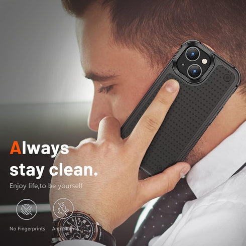 Designed for iPhone 14 Case iPhone 13 Case 2 in 1 Gift Militay Grade Drop Protective Rugged Heavy Duty Cover Shockproof Case for iPhone 14 Phone C...